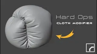 1-click cloth simulations in Hard Ops are EPIC | Blender Tutorial