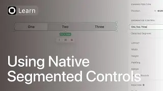 Using Segmented Controls in Play