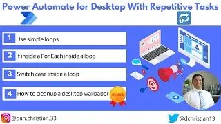 Power Automate for Desktop With Repetitive Tasks