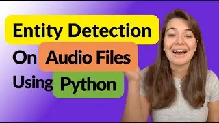 Named entity recognition on audio files with Python