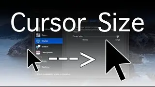 How To Adjust the Cursor Size on a Mac