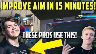 Best Way to IMPROVE AIM! (Kovaaks Creative Map) Fortnite Tips to Hit more Shots!