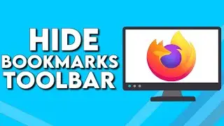 How To Turn Off And Hide Bookmarks Toolbar on Mozilla Firefox Browser