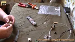 Переделка шланга и заправка туристических газовых баллончиков