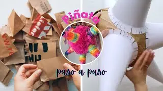 Cómo hacer una PIÑATA I Paso a paso