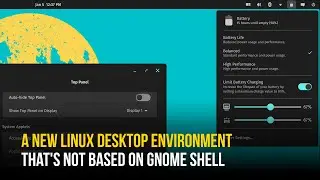 First Look at System76’s Rust-Based Desktop Environment | Exploring New Pop!_OS COSMIC Panel