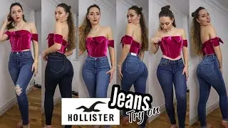 Hollister Jeans Try On Haul - Are They Any Good?! Size 3R