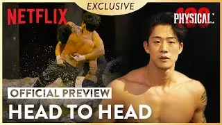 Cha Hyun-seung is determined to keep his opponent on the ground and win | Physical: 100 Ep 2 [EN]