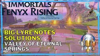 Immortals Fenyx Rising - Big Lyre Notes Solutions [Valley of Eternal Springs]