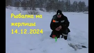 РЫБАЛКА НА ЖЕРЛИЦЫ 14 12 2024  ЗИМНЯЯ РЫБАЛКА НА ТАЁЖНОЙ РЕЧКЕ