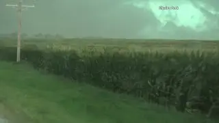 RAW VIDEO: 18-Wheelers Overturned by Strong Winds on I-80 in Nebraska