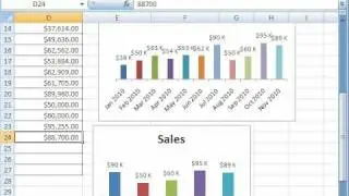 Excel Dynamic Chart #10: OFFSET Function Dynamic Range