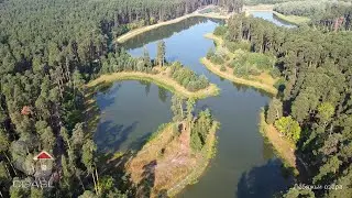 Аэросъемка озёр Казани/Aerial view of Kazan lakes