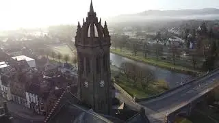 Peebles: Scottish Borders: DJI Mavic Mini 2 footage