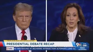 Harris - Trump presidential debate recap