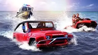 Единственный в РФ плавающий джип и квадроцикл! Watercar и Quadski