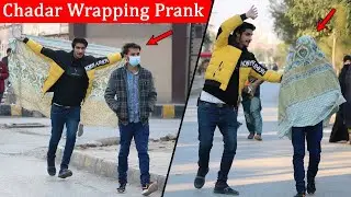 Best Ever Chadar wrapping Prank | Masti Prank Tv