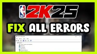 FIX NBA 2K25 Crashing, Freezing, Not Launching, Stuck & Black Screen