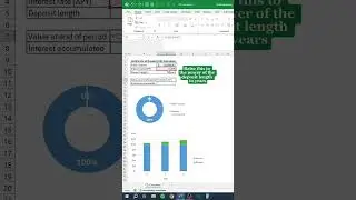 Certificate of Deposit (CD) Calculator in Excel‼️ #excel #exceltips #accounting #corporate #finance