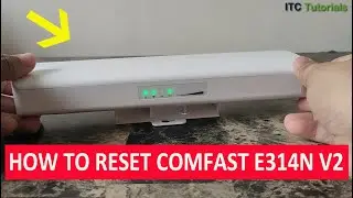 How to Reset Comfast E314N V2 | Paano i-reset ang CF-E314N