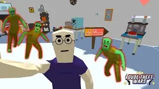 НОВЫЙ РЕЖИМ ЗОМБИ в СИМУЛЯТОР КРУТОГО ЧУВАКА! - Dude Theft Wars: Open World