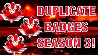 Apex Legends- How To Duplicate Badges In Season 3 Glitch [WORKING AFTER PATCH]