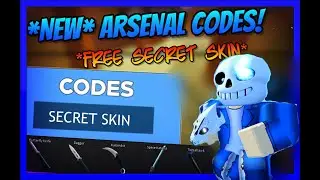 ALL NEW *3 UPDATE CODES* in ARSENAL! [Roblox]
