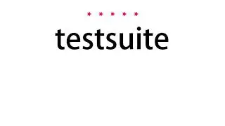 How to pronounce testsuite - Vocab Today