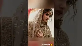 Sajal Ali beautiful bride shoot and look pictures 🤩✨❤️ #shorts #love #actress #actor #wedding