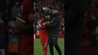 Klopp x Szoboszlai at full-time #lfc #shorts