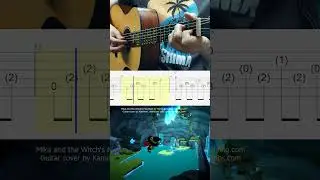 Mika and the Witch's Mountain game OST on guitar