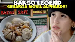 AYU TING TING NYAMPERIN BAKSO LEGEND DI KALIBATA!!!