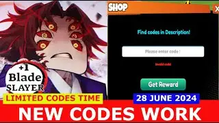 *NEW CODES*😤[Breath]😤 +1 Blade Slayer [UPD] ROBLOX | LIMITED CODES TIME | JUNE 28, 2024
