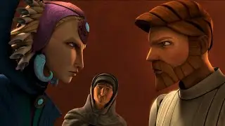 Satine Kryze vs Obi Wan Kenobi [4K HDR] - Star Wars: The Clone Wars