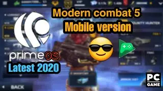 Modern combat 5 in prime os gameplay |mobile version|