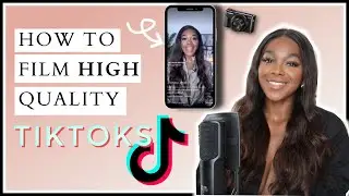 How to Film + Edit HIGH QUALITY TikTok Videos | Using FCP & INSHOT APP