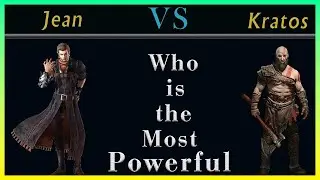 Jean VS Kratos | Who Is The Most Powerful Protagonist | God Hand VS God Of War | In hindi