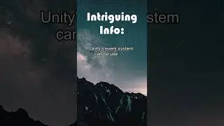 Handling UI Interactions in Unity - Event System Basics