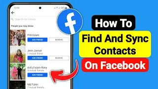 How to Find And Sync Contacts on Facebook (2024 Update)