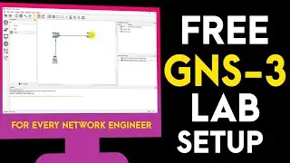 GNS3 free Lab setup for every Network Engineer!! You Need to learn How to Practice GNS3  in Hindi