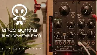 Erica Synths Black Wavetable VCO Eurorack Oscillator: Review, Demo, and Walkthrough