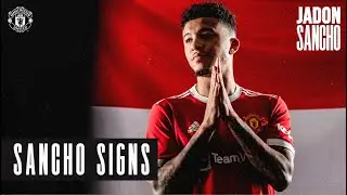 Jadon Sancho signs for Manchester United | New Signings 2021/22