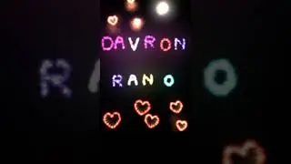 Davron va Ra'no ismlariga video