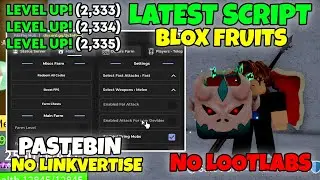 Blox Fruits Script Pastebin Mobile | Auto Farm + Sea Event + Bounty | No Key - (2024)