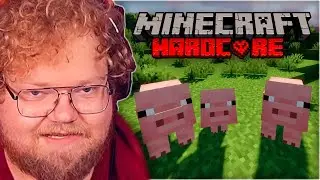 T2x2 ПРОХОДИТ Minecraft HARDCORE #1