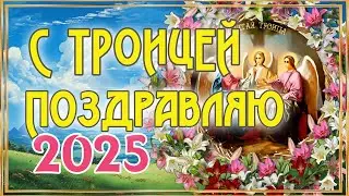 ПОЗДРАВЛЕНИЕ С ТРОИЦЕЙ 2024  🕊️  поздравить с троицей от души