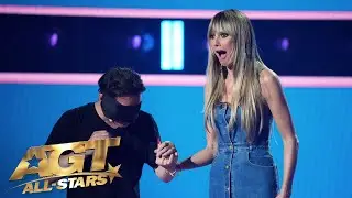 This magic trick SHOCKED her 🤯 | #agt #shorts