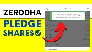 How To Pledge Shares In Zerodha Kite? Pledge Stock for Margin