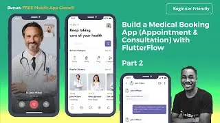 Build a Medical Booking App without coding using FlutterFlow - Chats and Video Calls - Part 2