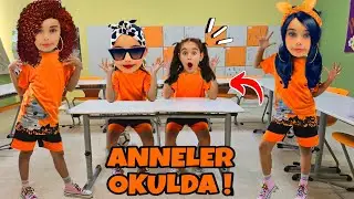 ELİF KOMŞU ANNELERİ OKULA GELDİ !! KAYIT YAPTIRMAYA GELDİ ELİF İZİN VERMEDİ !!